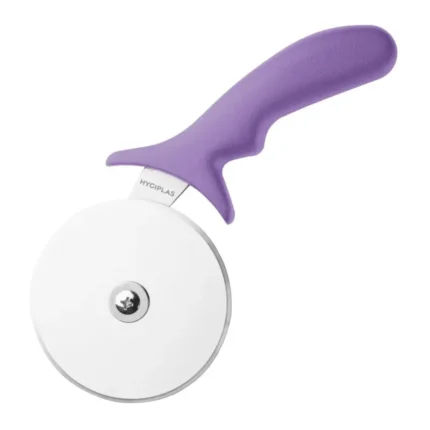 Roulette à pizza Hygiplas à manche violet pour allergènes