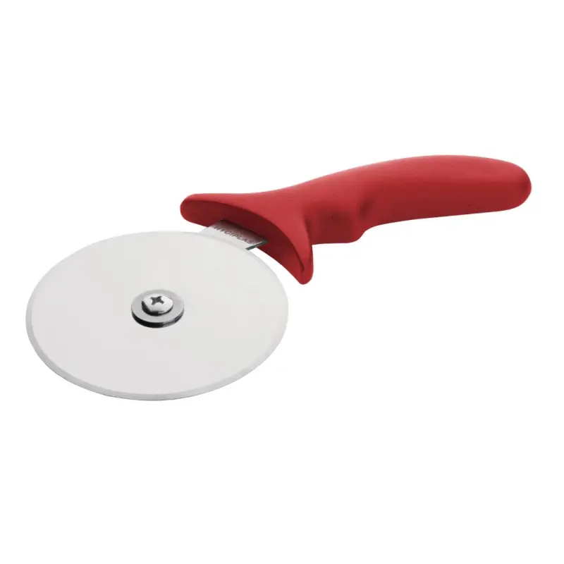 Roulette à pizza Hygiplas 102 mm à manche rouge – vue 2