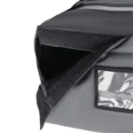 Sac à pizza isotherme Vogue gris grand format – vue 3