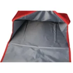 Sac de livraison pizza isotherme Vogue rouge en vinyle – vue 3
