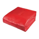 Sac de livraison pizza isotherme Vogue rouge en vinyle – vue 4