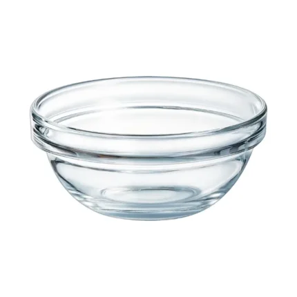 Saladiers Arcoroc Empilable – Ø 100 mm – 210 ml – Lot de 6 – Verre trempé