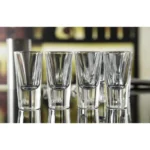 Shooters Olympia 25 ml en verre à base épaisse – vue 5