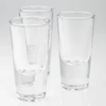 Shooters Olympia 25 ml en verre à base épaisse – vue 6