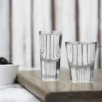 Shooters Olympia 25 ml en verre à base épaisse – vue 7