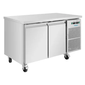 Table réfrigérée 2 portes Polar Série U – Porte droite commutable +/- – 124 L – 1360 mm
