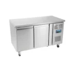 Table réfrigérée positive 2 portes Polar Série U – 282 L – 1360 mm – GN 1/1 – Classe A