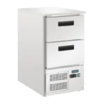 Table réfrigérée 2 tiroirs GN Polar Série G – 65 L – 478 mm de large – Inox