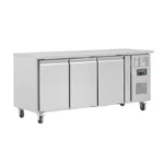 Table réfrigérée positive 3 portes Polar Série U – 417 L – 1795 mm – GN 1/1 – Classe A