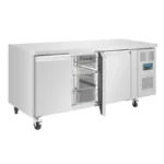 Table réfrigérée négative Polar Série U – 3 portes – 417 L – GN 1/1 – 1795 mm – Inox