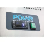 Tour pâtissier réfrigéré Polar Série U – 3 portes – Plan en marbre – Plaques 600 x 400 – 2020 mm