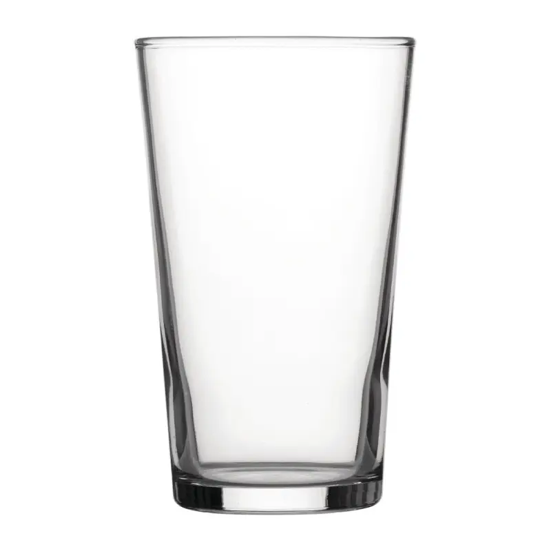 Verres à bière coniques Utopia – 280 ml – Lot de 48 – Verre trempé – Marquage CE Verres à bière coniques Utopia – 280 ml – Lot de 48 – Verre trempé – Marquage CE