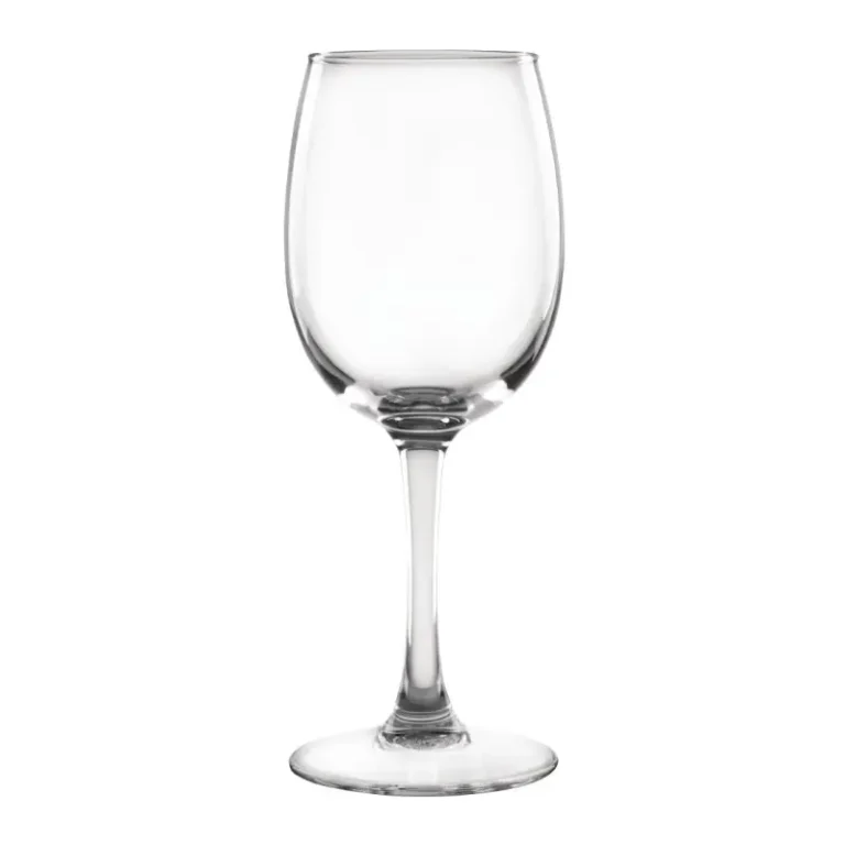 Verres à vin Rosario Olympia – 250 ml – Lot de 6 – Verre trempé – Tige longue