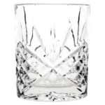Verres à whisky Old Duke Olympia – 295 ml – Lot de 6 – Verre – Effet taillé