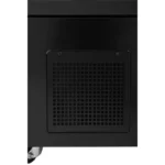 Vitrine réfrigérée négative 2 portes Polar Série G – 744 L – Noire – LED couleur – 8 étagères