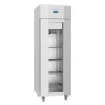 Vitrine réfrigérée positive 1 porte Polar Série U – 700 L – Inox – Classe B – Classe 5