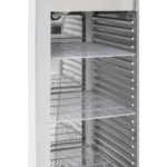 Vitrine réfrigérée positive 1 porte Polar Série U – 700 L – Inox – Classe B – Classe 5