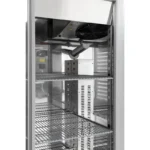 Vitrine réfrigérée positive 2 portes vitrées Polar Série U – 1400 L – Inox – Classe B