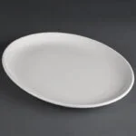 Assiettes ovales Olympia Athena 305 x 241mm (Lot de 6) – Image 2