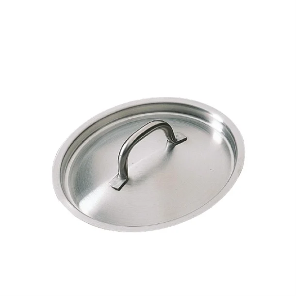 Couvercle de casserole 240mm en acier inoxydable Matfer Bourgeat