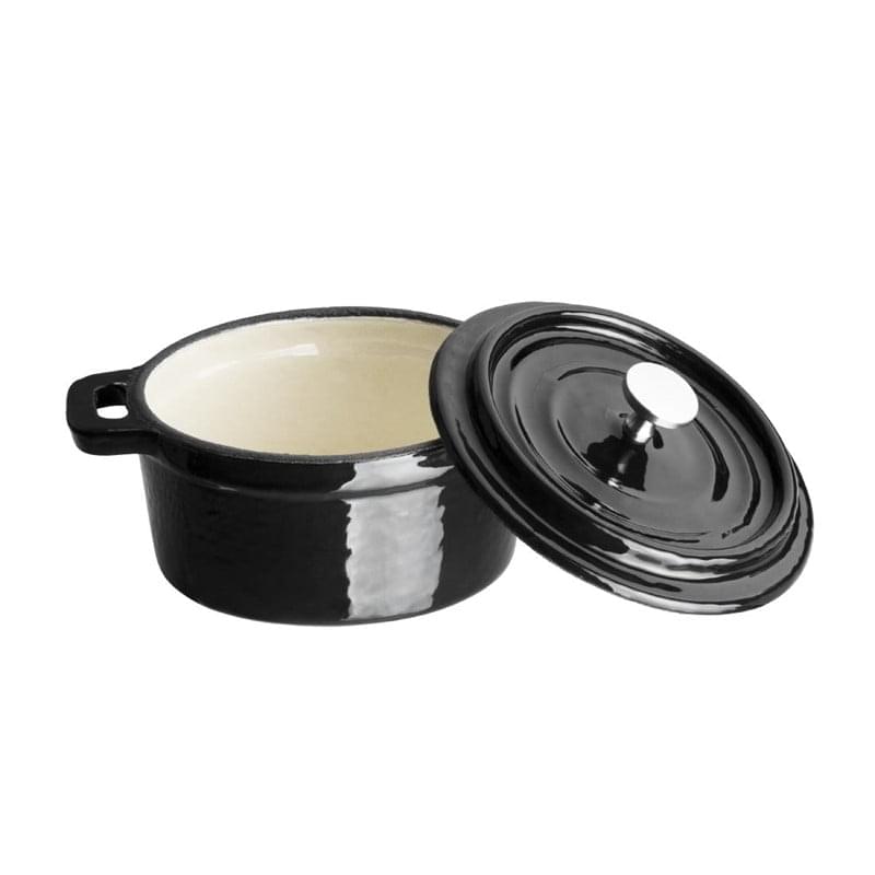 y259-02 Mini-cocotte ronde en fonte Vogue 10 cm – Image 1