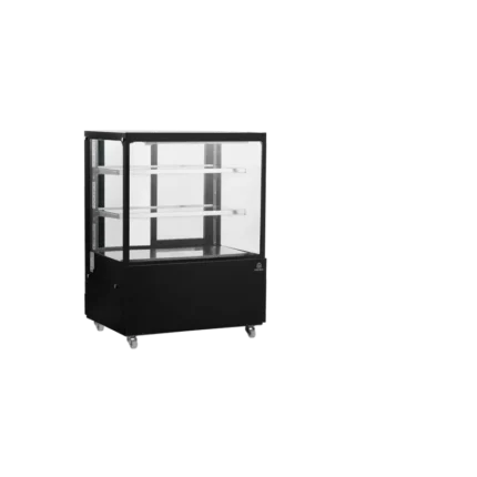 Grande vitrine réfrigérée CUISTANCE panoramique sur roues – Capacité XXL 490L
